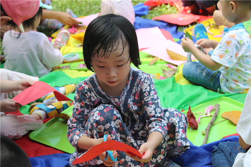 BBunion国际早教厦门外图中心活动花絮：《秋之美》英语户外课