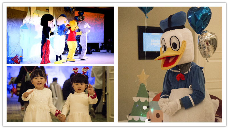 BBunion国际早教厦门世贸中心活动花絮：圣诞冰雪晚宴