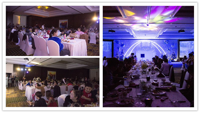 BBunion国际早教厦门世贸中心活动花絮：圣诞冰雪晚宴