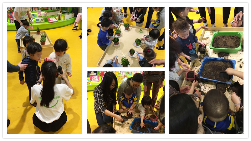 BBunion国际早教北京三里屯中心：植树节，用爱播种